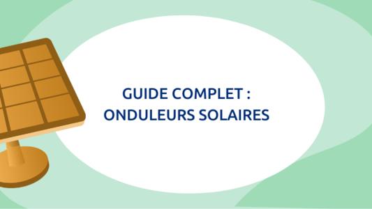 onduleur panneau solaire